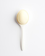 Wellness revolution collagen powder in a chic spoon for health-conscious kitchens