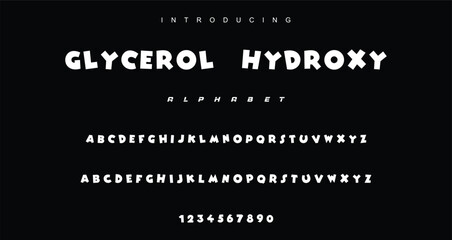 Playful cartoon Font, funky typeface for joyful brings life designs like children's artwork, birthday invitations, playful branding, and carnival.