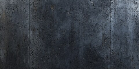 Obraz premium Dark gray concrete backdrop featuring a black raster pattern. The contrast between the black raster and the dark gray surface creates a striking visual effect.