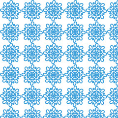 seamless pattern with snowflakes