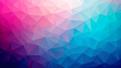 Geometric Gradient Background, Mixture of Pink and Blue Colors, Desktop Wallpaper