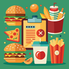 fast food icons