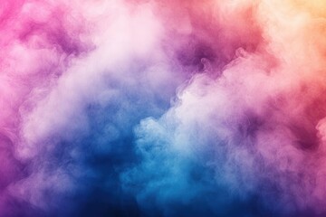 Naklejka premium soft watercolor backdrop blending gentle hues, perfect for overlaying text or designs, evoking a serene and artistic ambiance