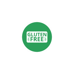 Gluten free icon isolated on transparent background