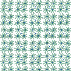 seamless snowflakes pattern