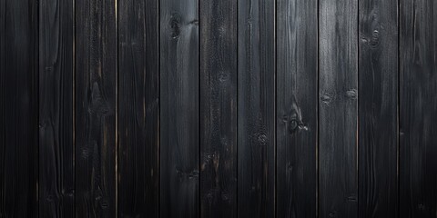 Obraz premium Black wall wood texture background provides a stunning and versatile backdrop. This black wall wood texture background enhances creativity and can be used in various design projects.