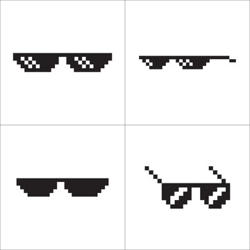 Minimalist Pixel Art Eyes &ndash; Monochrome Style, Abstract Pixelated Eyes in Black and White, Digital Pixel Art: Minimalist Eye Design, Retro Pixel Eyes: Iconic Black and White Graphics.