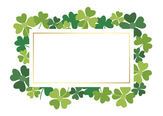 St. Patrick's day celebration png frame, transparent background