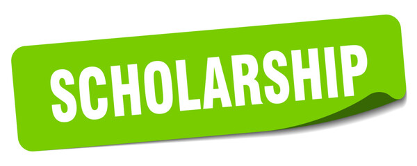 SCHOLARSHIP sticker