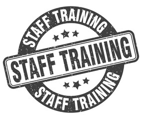 STAFF TRAINING stamp