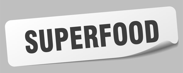 SUPERFOOD sticker