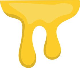 Very Cute Decorative Melted Cheese Element