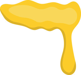 Very Cute Decorative Melted Cheese Element