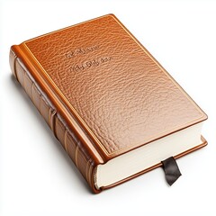 Obraz premium Leather-bound book with intricate detailing