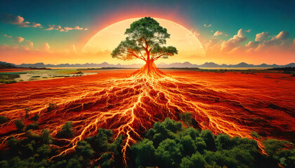 Climate change effect.