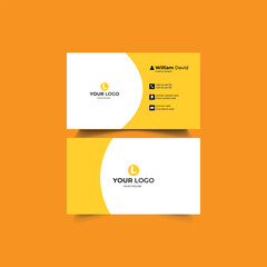Modern and clean Business card template