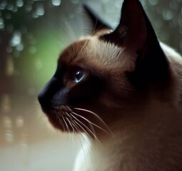 portrait of a cat