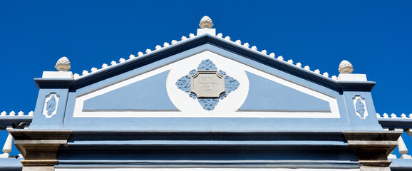 ribera market building built in 1887 tavira algarve portugal