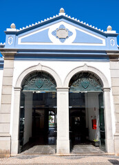 ribera market building built in 1887 tavira algarve portugal