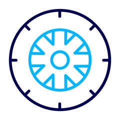 Tire Outline Color icon