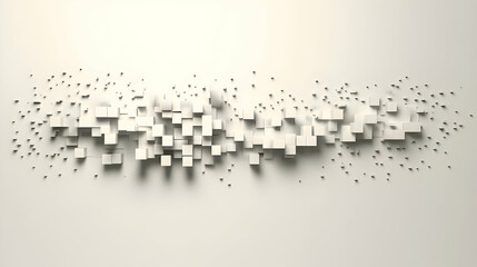 Abstract 3D Cube Background