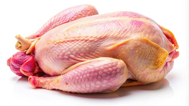 Perfectly roasted chicken recipe: detailed instructions & vibrant images against a pristine white backdrop.