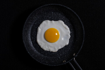 close up of the egg