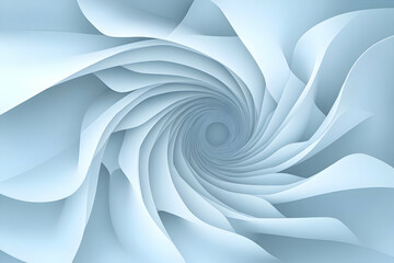Abstract 3D Blue Swirl Background