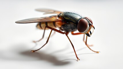 Fly Front View Full Body PNG, AI Photo,  Colorful, High-Quality, Isolated,  Fly Image
