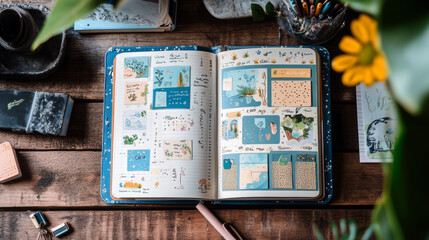 Notepad stickers. To do sticky for planner agenda status check list trendy lettering for organizer