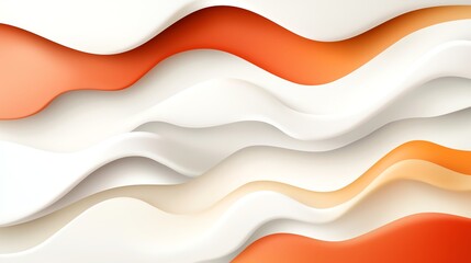 Obraz premium A modern abstract pattern featuring dynamic strokes and gradients of crimson and burnt orange