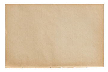 Png rectangle brown notepaper, transparent background