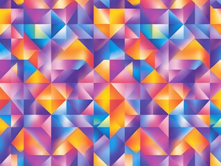 Fototapeta premium Abstract Geometric Triangle Background