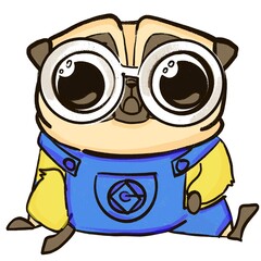 zwierzak, komiks, cipa, plik wektorowy, pies,  © Тетяна Колодий