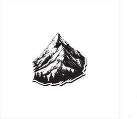 illustration of mountain