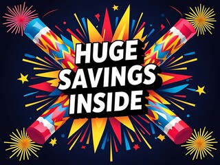 Huge Savings Inside Festive Fireworks Celebration