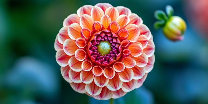 Beautiful Ball type Dahlia displaying the enchanting blooms of Dahlia Zundert Mystery Fox in full flower, showcasing the striking colors and intricate petals of this stunning Dahlia variety.