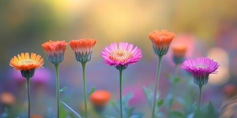 Obraz premium Vibrant and Beautiful Blooming Galsang Flower showcases the stunning colors and delicate petals of the Galsang Flower, perfect for nature lovers and floral enthusiasts alike.