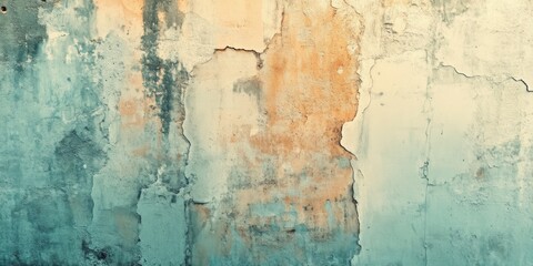 Abstract design featuring a cement wall theme, enhanced by a pastel background. This abstract cement wall concept creates a unique visual experience with a focus on simplicity and elegance.