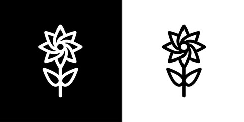 Farming icon. Plant. Plantation. Garden. Agriculture. Farmer. Black icon. Silhouette