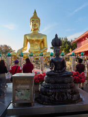 The Big Buddha statue on Khao Phra Tamnak (Pattaya hill) in Pattaya, Thailand	