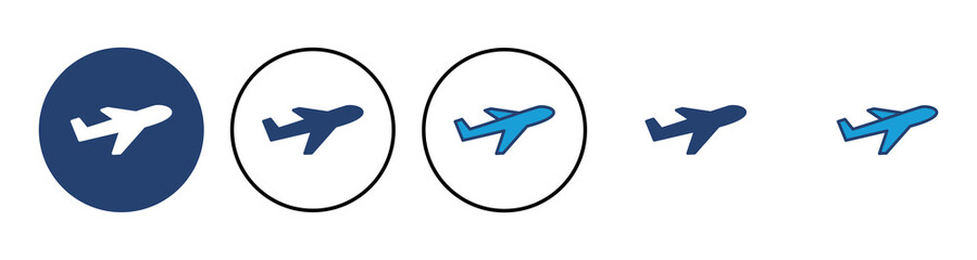 Plane icon vector. Airplane icon vector. Flight transport symbol. Travel illustration. Holiday symbol