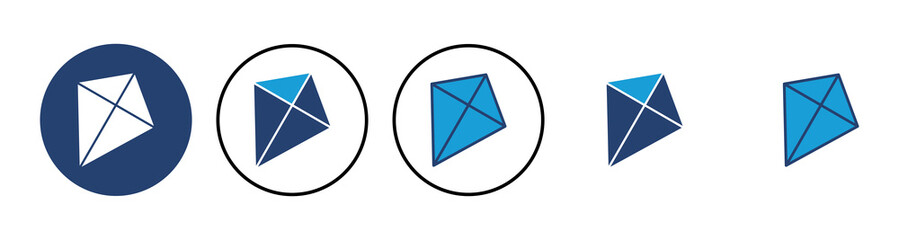 Kite icon vector. kite vector icon.