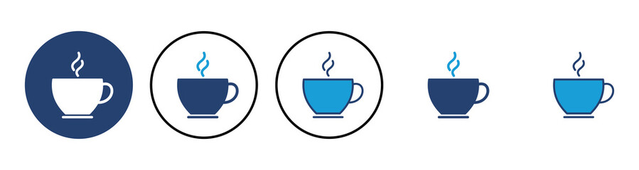 coffee cup icon vector. cup a coffee icon vector.