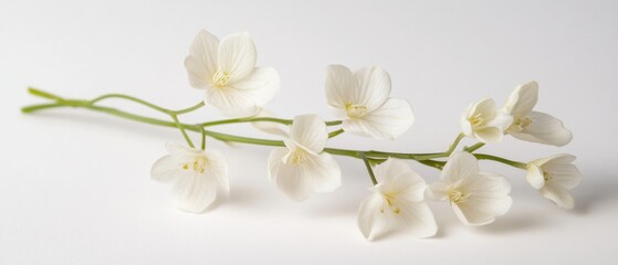 Fototapeta premium white flowers on a branch