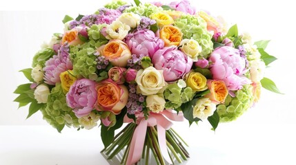vibrant  floral arrangement 