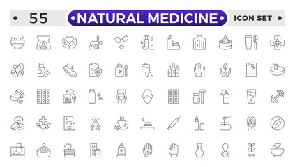 Natural medicine outline icon related to food oil, olive, rapeseed, canola, sunflower, palm, ghee, peanut, coconut, sesame, cook, oil, bottle, corn, Medicine, medication, prescription, treatment.