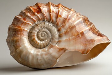 Obraz premium close up view of a sea shell