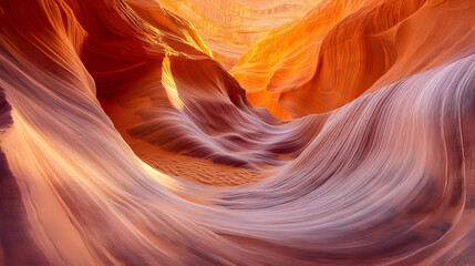 Obraz premium Majestic Antelope Canyon: Arizona's Red Rock Wonder