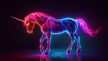 Neon Unicorn